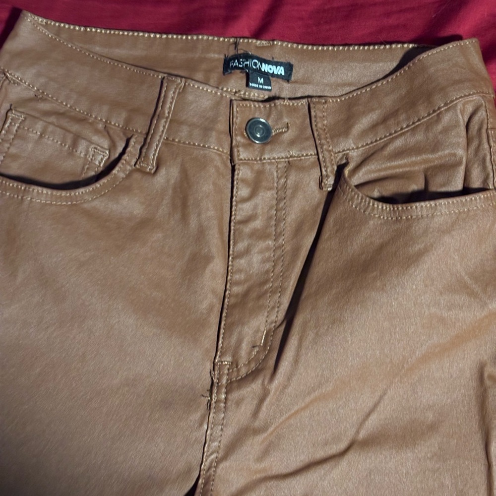 Fashion Nova Tan jeans